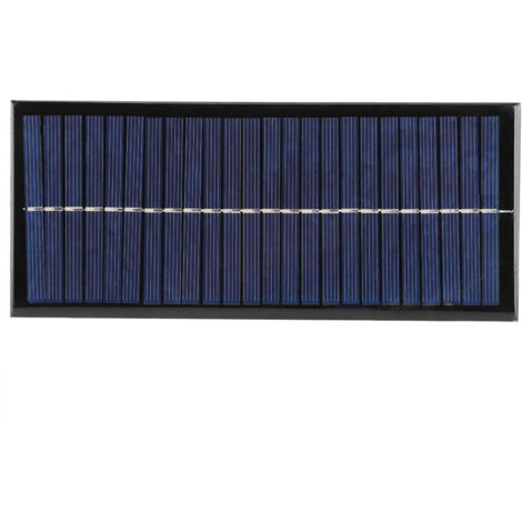 Vtizikl Module de chargeur de panneau solaire en silicium polycristallin DIY 2,5W 12V pour chargeur de téléphone