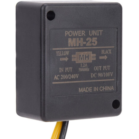 Vtizikl MH-25 Unité de Puissance de redresseur de Frein Moteur AC200V/240V Entrée DC90V/108V Sortie 1.2A 50Hz/60Hz Redresseur à Tube électronique (1/4)