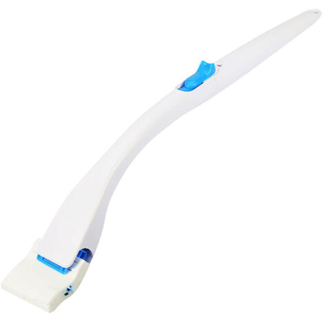 Vtizikl Brosse WC jetable, brosse WC remplaçable pour le nettoyage des toilettes, brosse WC jetable pour le nettoyage de la tête de détergent concentré remplaçable (1/4)