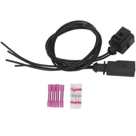 Vtizikl Kit de connecteurs de faisceau de câbles en queue de cochon 1J0 973 802 1J0 973 702 de remplacement pour Audi A4 A6 A7 Q3 Q7 (1/4)