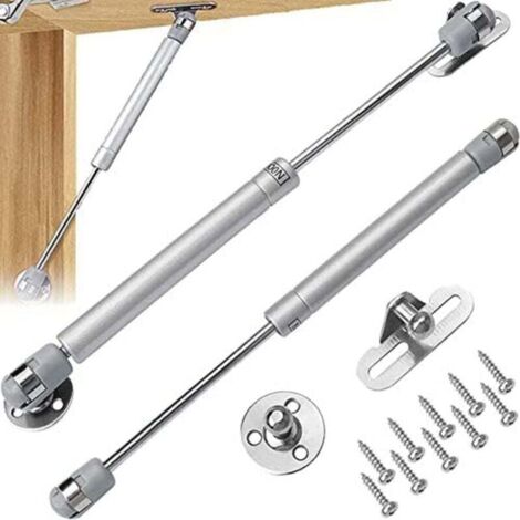 Vtizikl 2Pcs Vérin à Gaz Bras 200N,ressort amortisseurs à gaz d'origine,Pneumatique Verin Meuble Cuisine Hydraulique,pour Levage de Porte Armoire Meuble Cuisine Amortisseur charniè,Bras pneumatique (1/4)