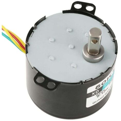 Vtizikl 50KTYZ AC 220V 6-10w Moteur Synchrone à Aimants Permanents CW/CCW Moteur Electrique à Couple Elevé à Faible Vitesse (10rpm) (1/4)