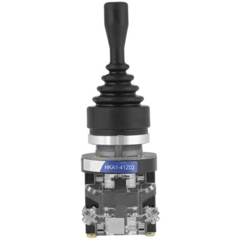 Vtizikl 1pc Joystick à Manette Commutateur de Manette Momentané à 2 Positions HKA1-41Z02,Largement utilisé pour l'automatisation et la sécurité, Retour Momentanée Joystick Interrupteur à Bascule (1/4)