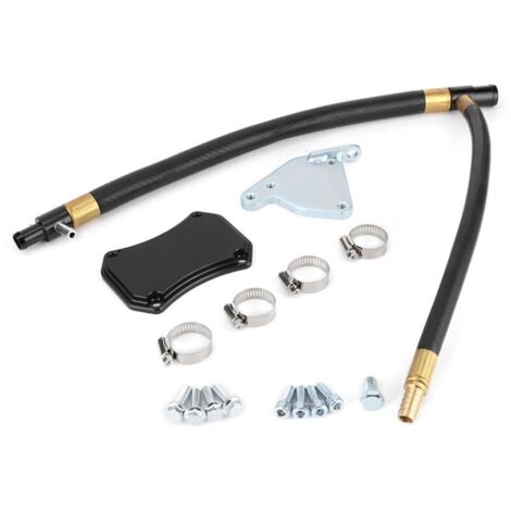 Vtizikl Kit de Suppression de Refroidisseur Vanne EGR Convient pour Duramax 2011‑2015 6.6L LML Diessl A (1/4)