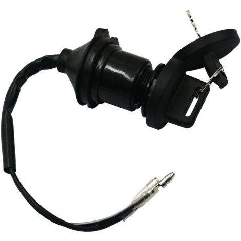Vtizikl Serrure de contacteur d'allumage de remplacement pour Yamaha Blaster 200 YFS200 1988-2006 (1/4)
