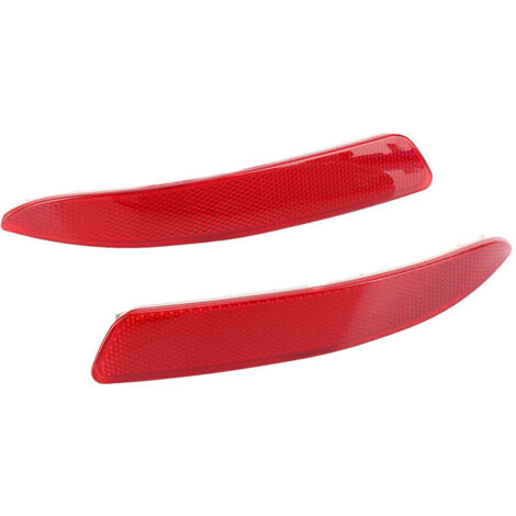 Vtizikl Réflecteur de pare-chocs arrière rouge pour E70 X5 2007-2013(OE: 63217158949 + 63217158950) (1/4)