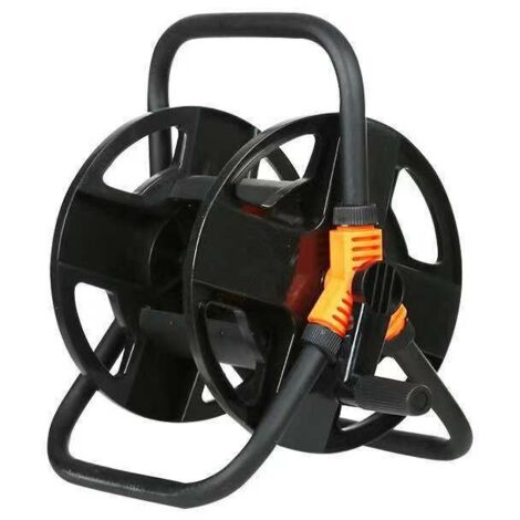 Vtizikl Enrouleur de Tuyau, Enrouleur de Tuyau Support de Stockage de Tuyau d'eau ABS Outil à Bras Unique pour Jardin Voiture Lavage Arrosage (1/4)