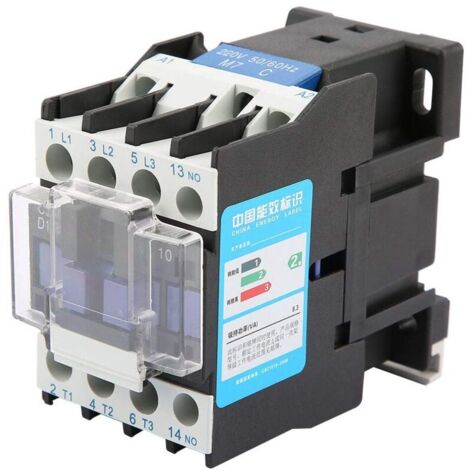 Vtizikl Contacteur AC électrique industriel haute sensibilité CJX2-1810 220V 18A (1/4)