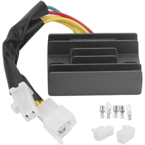 Vtizikl Régulateur de tension redresseur 32800-24b10-45c00 pour Suzuki EN 125/GN 250/GS 125/GZ 250 (1/4)