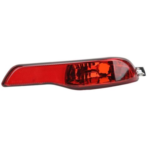 Vtizikl Réflecteur de Garde-Boue Arrière en ABS avec Lentille Antibrouillard Rouge étanche de qualité OEM avec Remplacement Direct (Droit BB5Z13B374A) (1/4)
