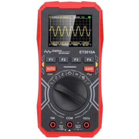 Vtizikl Oscilloscope Numérique Multimètre 2-en-1 Portable Taux d'Échantillonnage 2,5Msps Bande Passante 1 MHz , 2,4 Pouces (1/4)