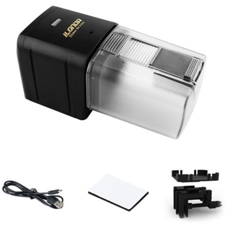 Vtizikl Aquarium Wi-FI Mangeoire à Poisson Automatique Mangeoires à Poisson Auto Fish Food Timer Feeder pour Fish Tank (1/4)