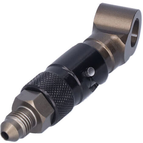 Vtizikl Connecteur à dégagement rapide AN3 en alliage d'aluminium, accessoires de connexion pour conduite de frein, tuyau d'huile et de carburant SW-21034-BL (1/5)