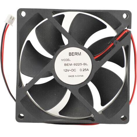 Vtizikl Ventilateur à double roulement à billes 4 pouces DC12V 3000 tr/min, extracteur de fumée 90mm pour bricolage, soudage, Laser 3D (1/5)
