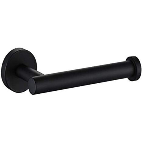 VtiziklPorte-rouleau de papier toilette noir, support mural pour salle de bain, cuisine, toilettes (1/5)