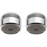 Grifo ahorrador de agua macho-hembra de 24 mm para lavabo. Reduce tu consumo entre un 30 y un 80 % (macho M24).