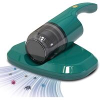 Vtizikl Aspirateur à main, 350W Aspirateur d'acariens avec lumière UV, 2 niveaux d'aspiration