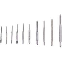 Vtizikl Micro tarauds, M1 à M3.5 Machine à tarauder à la main taraudage fil taraudage taraudages pour tarauder divers fils (lot de 10 pièces),A