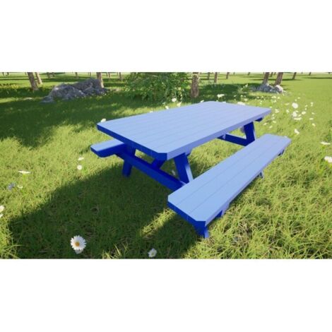 Mesa de picnic infantil MASGAMES BRAM Azul