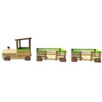 Parque infantil Masgames TREN PINXO: Locomotora + 2 vagones