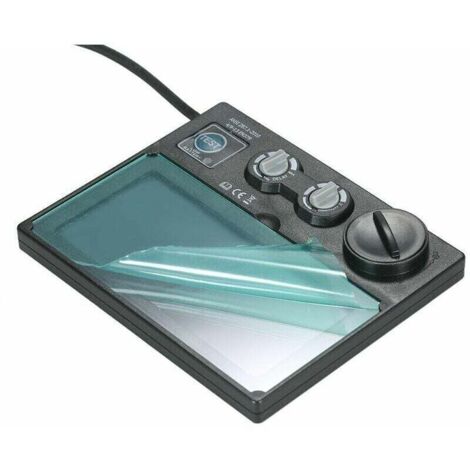 ACELEY Casco Per Saldatura, Maschera Antinfortunistica Con Occhi Automatici, Maschera Solare Automatica Fotoelettrica Con Protezione UV Per Lavori Di Saldatura