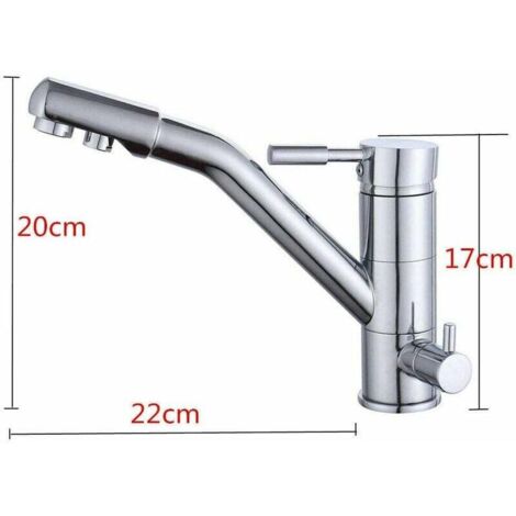 Rubinetto Miscelatore Da Cucina 3 In 1 Rubinetto A 3 Vie Miscelatore rubinetto-miscelatore-da-cucina-3-in-1-rubinetto-a-3-vie-miscelatore