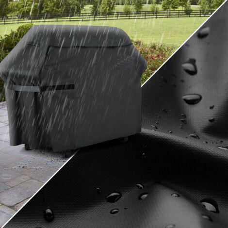 KOKOMALL Copertura per Barbecue da Esterno 210D,Telo Copri BBQ Griglia Impermeabile,Resistente a Pioggia,Sole,Vento 80 x 66 x 100 CM