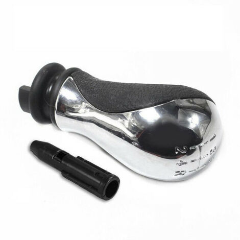 Pomello del cambio manuale a 5 marce per auto, ricambio per Citroën C5 01-08, Xsara Picasso 99-08 - Argento (1/5)