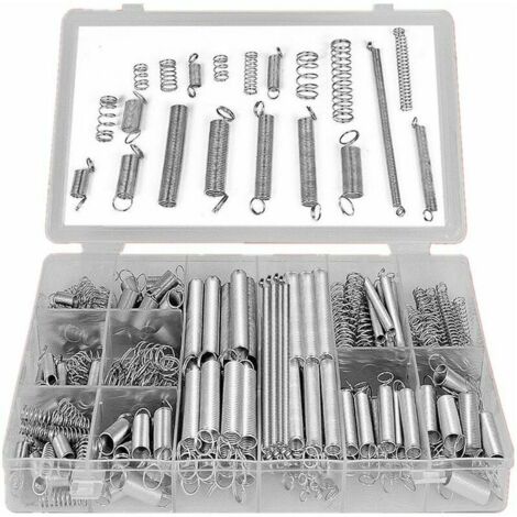 Set di molle di tensione e compressione - 200 pezzi (1/5)