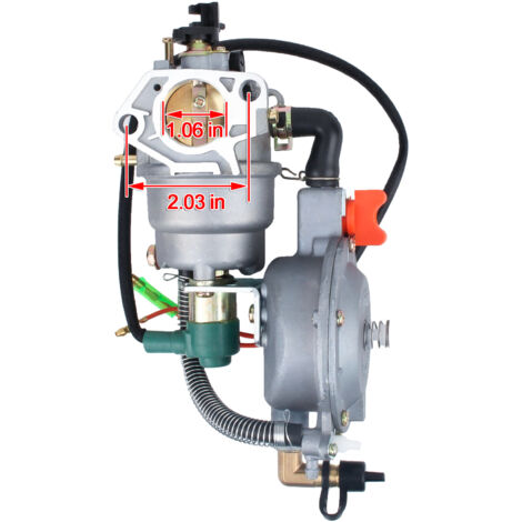 Carburatore GX390 GPL NG per generatore a gas naturale 188F 5 kW (1/5)