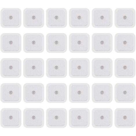 30 elettrodi cm, elettrodi autoadesivi, cerotti per elettrodi per apparecchi per terapia TENS e fisioterapia (1/5)