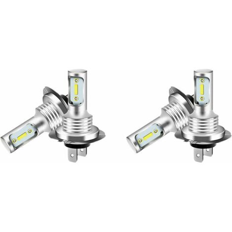 Kit fendinebbia 4 LED H7 6000 K Super White 110 W 8000 lm, kit lampadine per fari di guida Crossover