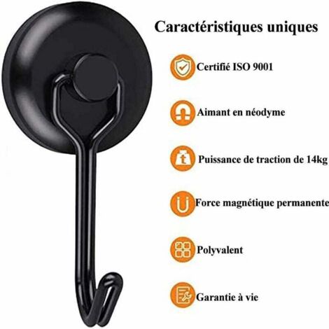 Magnetoplan | Gancio Magnetico In Metallo | Largh X Alt 28 X 30 Mm Conf Da 12 Pz Forza Magnetica 1 5 Kg 90255546 Magnetoplan | Gancio Magnetico In Metallo | Largh X Alt 28 X 30 Mm Conf Da 12 Pz Forza Magnetica 1 5 Kg 90255546