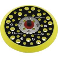 Vassoio portaoggetti da 125 mm e 5 pollici compatibile con Mirka Ceros/Deros, 44 fori, attacco per filo levigatrice 5/16, gancio e anello, supporto per accessori per utensili elettrici