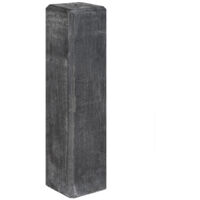 Betonfüße 18 x 18 x 50 cm Anthrazit gerades Modell - pro Stück