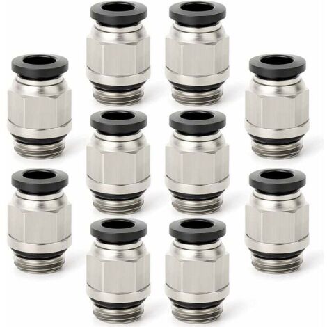Produktbild von NORGREN HERION C01470618 Verbund-Schnellverbinder Abgewinkelt – BSP 1/8 Zoll, Für 6 Mm Schlauch – Pneumatik-Zubehör Von Der Profimarke