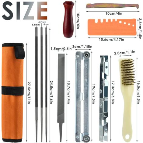 Oregon Schärfset Feilenset Für Motorsägenkette Schärfen In Neufarn Bei Bernhard Eschbaumer Forst - Foto 9