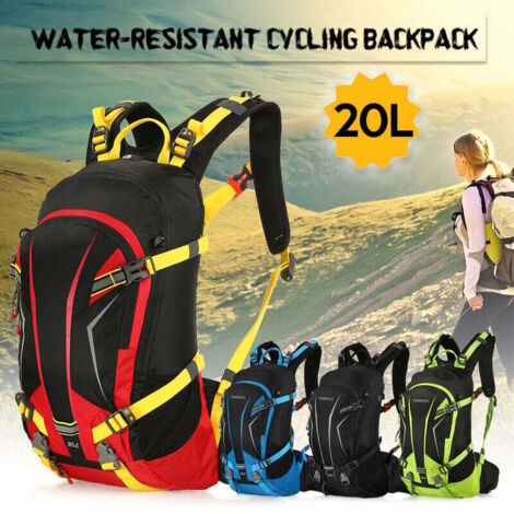 20L Wasserabweisender Fahrrad-Rucksack für Outdoor-Sport, Reiten
