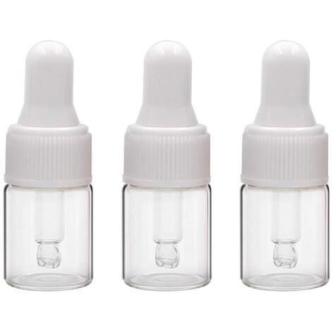 100 Glas-Tropfflaschen (57 Ml) – Auslaufsichere Fläschchen Für ätherische Öle, Tinkturen & Kosmetik