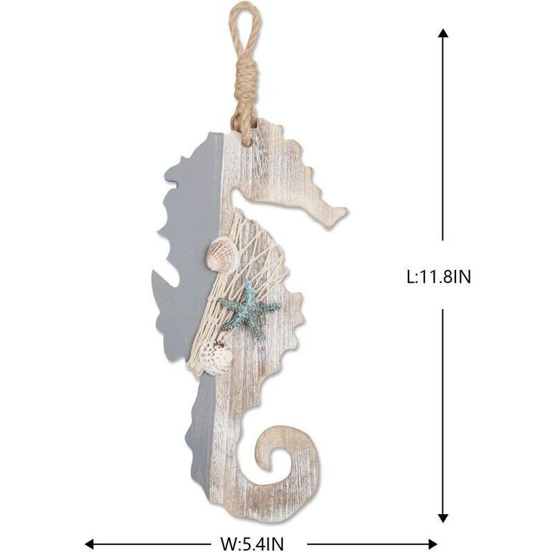Kwlegh Set di 2 federe decorative per cuscini, motivo nautico, 45 x 45 cm, a tema