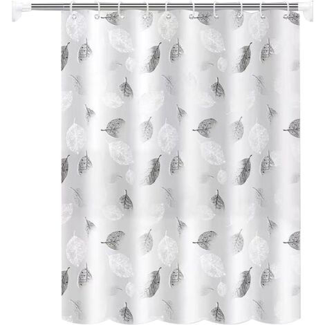 YLOKNT0363 Tenda Doccia 180x180 Cm Con Meduse Marine - Rosa, Poliestere Con 12 Ganci - 3
