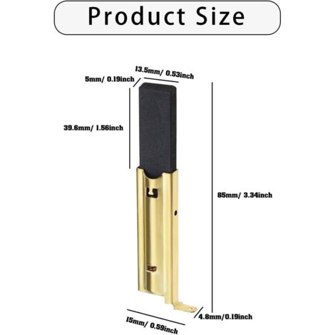2 Spazzole Di Carbone 7x11x18 Mm Carboni Motore Perni Di Carbone - Foto 2