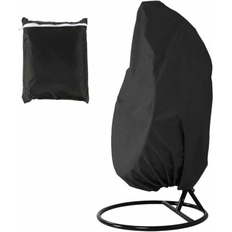 Copertura Per Sedia Sospesa, Copertura Per Sedia Sospesa Da Esterno In Tessuto Oxford 210d Antivento Anti Uv Protezione Impermeabile Per Sedia Sospesa A Forma Di Uovo 115 190 Cm Grigiodebuns 84299827