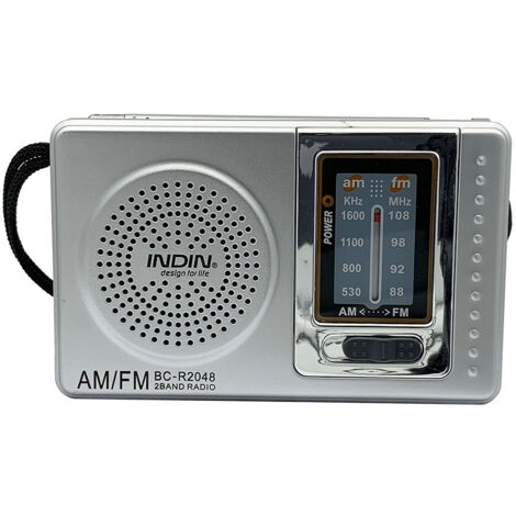 Radio Portatile AM/FM Con Altoparlante E Connettore Cuffie – Transistor Tascabile Ad Alta Sensibilità, Batterie AA A Lunga Durata, Per Notizie E Musica In Tempo Reale
