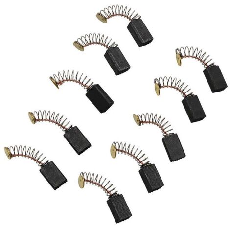 2 Paia Spazzole Carbone 6x9x11mm Per Motore – Compatibili Con Makita 4350FCT, Resistenza Al Calore E Lunga Durata