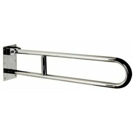 Portasciugamani 45 Cm Gedy Serie Bernina In Acciaio Inox Cromato Con Fissaggio A Muro 54388411