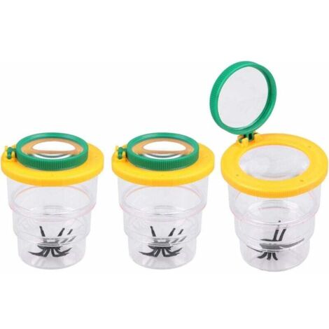 Lupendose – 6 Lenti D'ingrandimento Per Insetti Per Bambini – Bug Catcher Microscopio Portatile, Gioco Educativo Natura (3+ Anni)