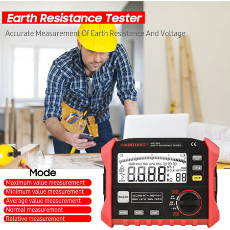 UT501A Tester di resistenza di isolamento 1000V Resistenza di terra Resistenza di terra