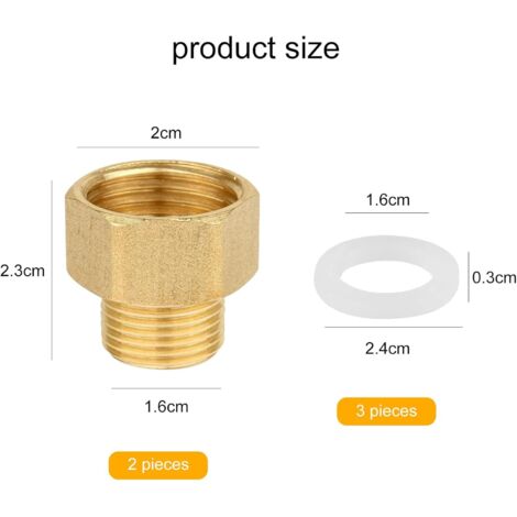 Adattatore Raccordo Tubi Da 40mm A 1 1/2 Pollice BSP - Conversione EU-UK In PVC Per Impianti Idraulici, Lunghezza 60mm