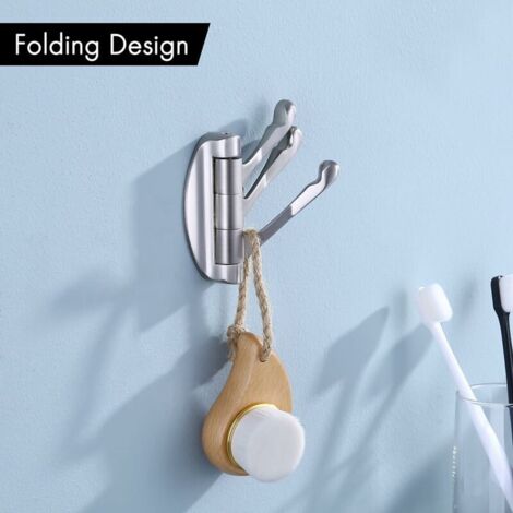 Set di 5 accessori da bagno in acciaio inox SUS304 nichel spazzolato, montaggio a parete rotondo - kit accessori da bagno | Leroy Merlin